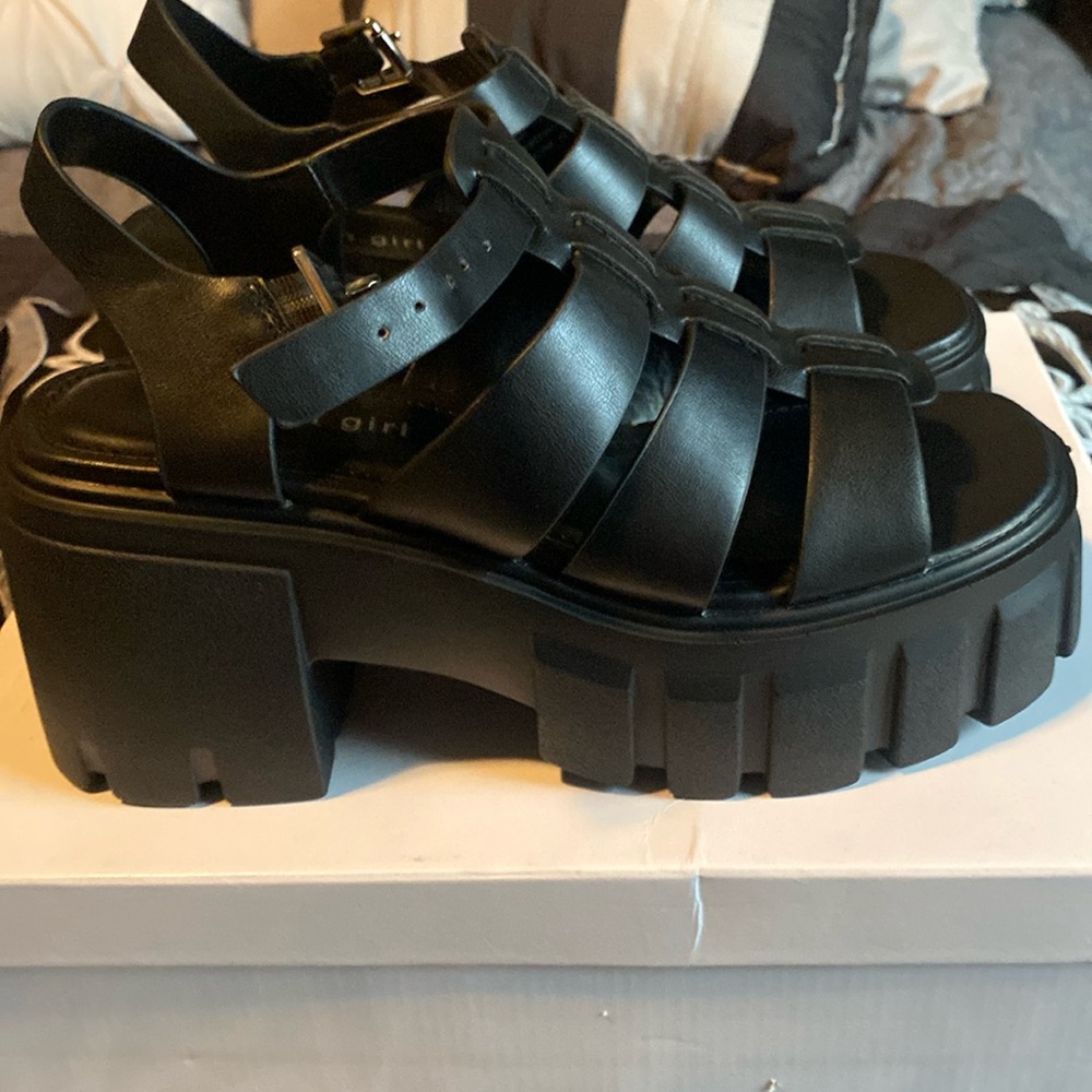 Madden Girl platform sandals